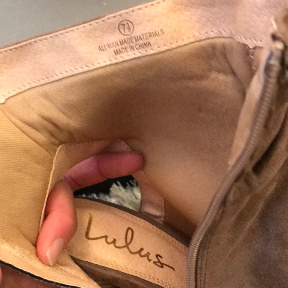 Lulus Open toe Booties - Picture 3 of 3